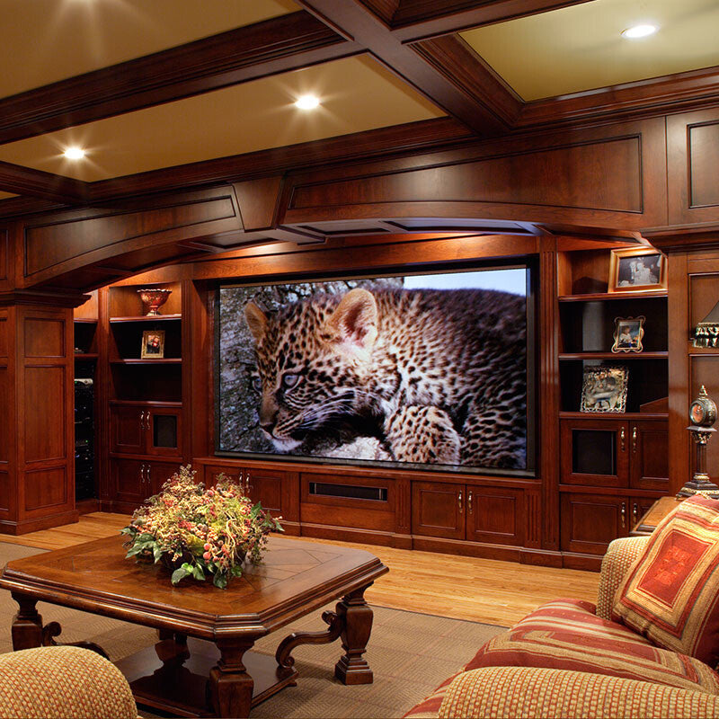 Draper Access E, 7ft, NTSC, Matt White XT1000E, 220 V, with LVC-IV Low Voltage Controller