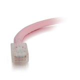 C2G 14ft (4.25m) Cat6 Non-Booted Unshielded UTP Ethernet Network Patch Cable - Pink