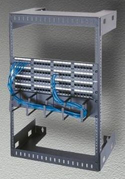 Middle Atlantic Products Wall-Mount Relay Racks 8 Space 8U Wall mounted rack Grey
