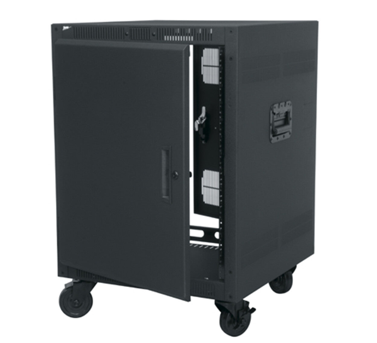Middle Atlantic Products PTRK-14 rack cabinet 14U Freestanding rack Bl ...