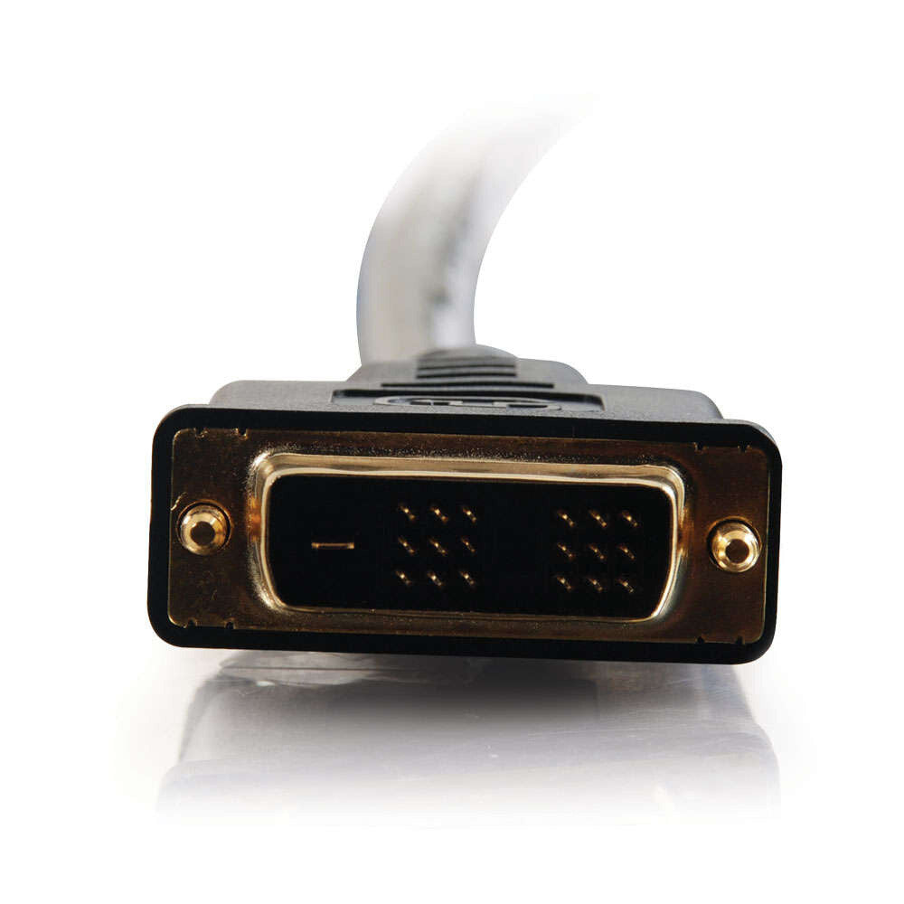 C2G 15ft (4.6m) Pro Series Single Link DVI-DTM Digital Video Cable M/M - Plenum CMP-Rated