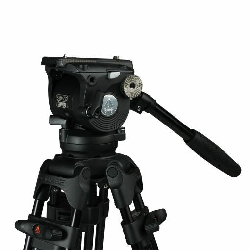 ikan EG08A2 tripod Digital/film cameras 3 leg(s) Black