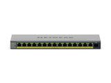 NETGEAR GS116EP Managed L2/L3 Gigabit Ethernet (10/100/1000) Power over Ethernet (PoE) Grey