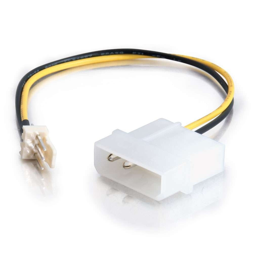 C2G 6in 3-pin Fan to 4-pin Power Adapter Cable