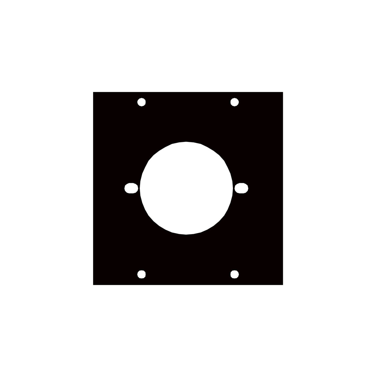 Middle Atlantic UCP Module with 2 Bolt Twistlock Punchout