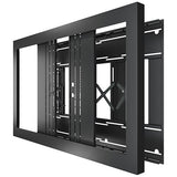 Chief ImpactTM On-Wall Kiosk - Landscape 43 Inch Black