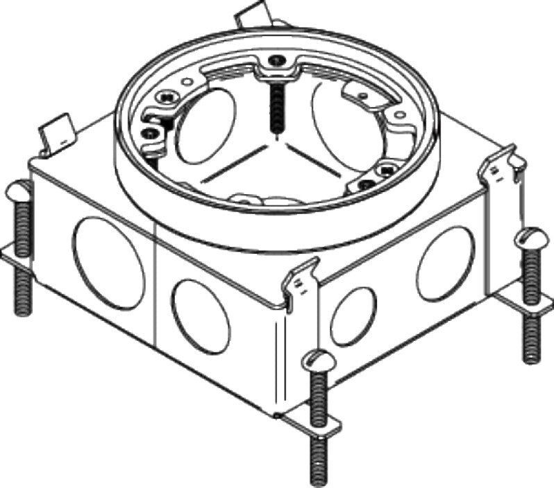 WIREMOLD 886B outlet box Steel