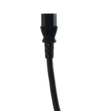 C2G 15ft (4.6m) 16 AWG Hospital Grade Power Cord (NEMA 5-15P to IEC320C13) - Black