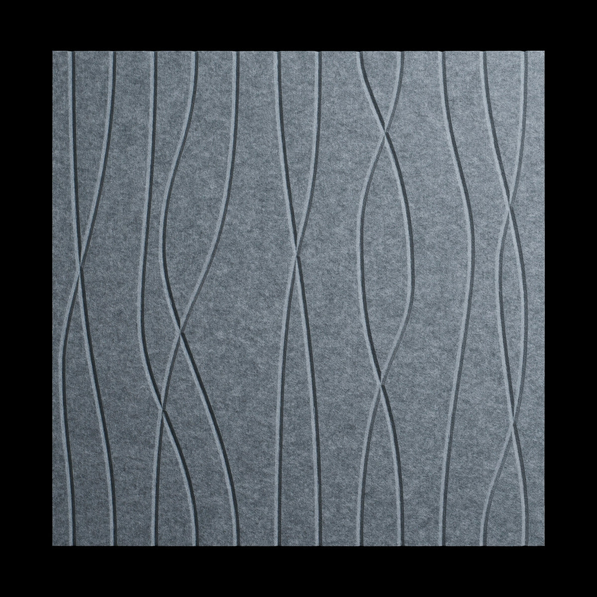 Middle Atlantic Focal Point TruTile TruTileTM Designs Acoustic Wall Tile in Silver Gray, Solid