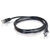 C2G Cat5E, 25ft networking cable Black 7.62 m