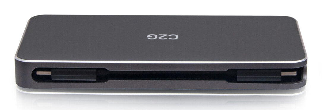 C2G USB-C 7-in-1 Dual Display MST Docking Station with HDMI, DisplayPort, Ethernet, USB, and Power Delivery up to 100W - 4K 60Hz