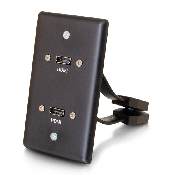 C2G 39879 wall plate/switch cover Black