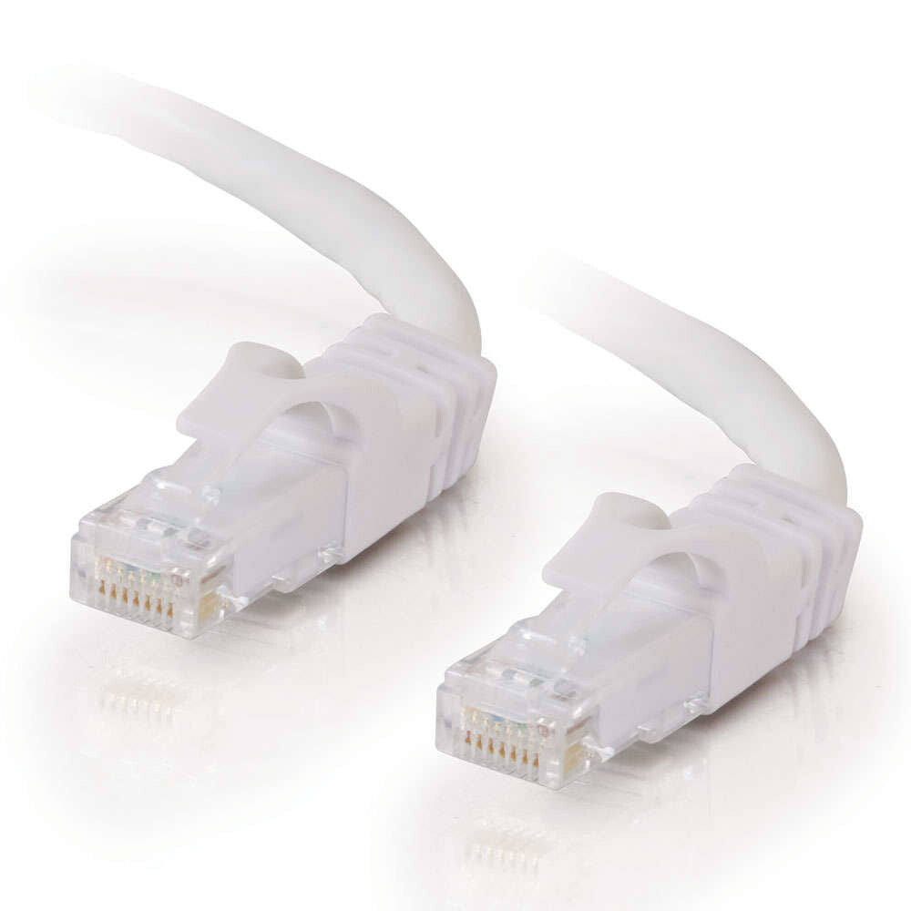 C2G Cat6, 8ft. networking cable White 2.44 m U/UTP (UTP)