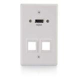 C2G 60161 wall plate/switch cover White