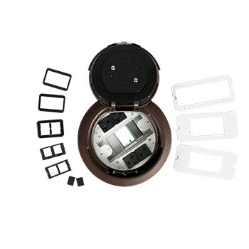 WIREMOLD 6ATC2PBZ outlet box Bronze