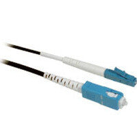 C2G 10m LC/SC Simplex 9/125 Single-Mode Fiber Patch Cable InfiniBand/fibre optic cable 15 m Black