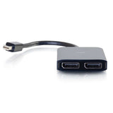 C2G Mini DisplayPortTM 1.2 to Dual DisplayPortTM MST Hub - 4K