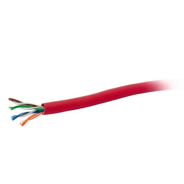 C2G 1000ft Cat5e UTP networking cable Red 304.5 m U/UTP (UTP)