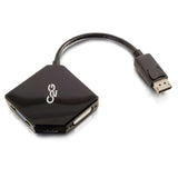 C2G DisplayPort to HDMI, VGA, or DVI Adapter Converter