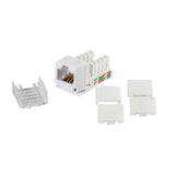 C2G Cat6 RJ45 UTP Keystone Jack - White