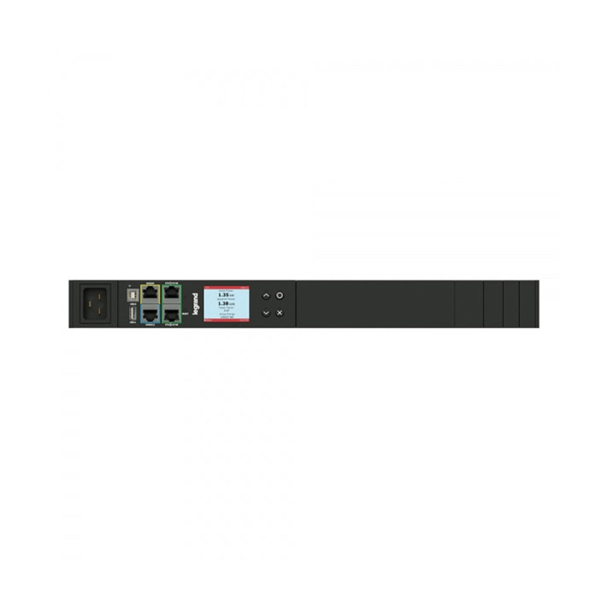 Middle Atlantic LP-61210 power distribution unit (PDU) 8 AC outlet(s) 1U Black, Silver