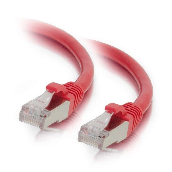C2G 4ft Cat6 networking cable Red 1.22 m S/UTP (STP)