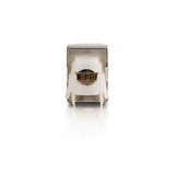 C2G 180° Cat6 RJ45 UTP Shielded Keystone Jack - Silver
