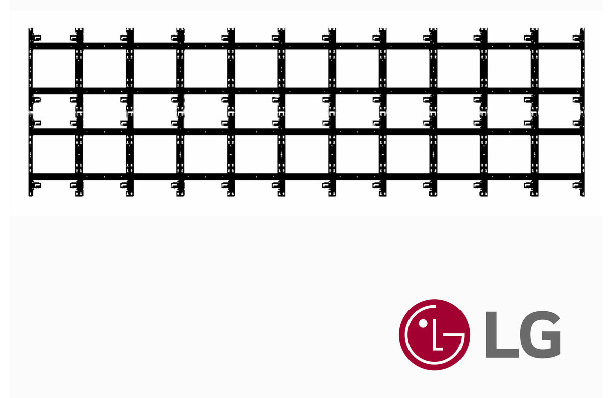 Chief TiLED 12x6 dvLED Wall Mount Kit for LG LSCB 294" Ustretch