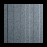 Middle Atlantic Focal Point TruTile TruTileTM Designs Acoustic Wall Tile in Pineapple, Wide Rule