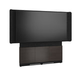 Middle Atlantic ForumTM Floor-to-Wall Mounted 66" (3 Bay) Display Stand for (1) 70" to 75" Display, Dark Finish
