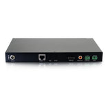 C2G HDMI HDBaseT + RS232 and IR over Cat Extender Box Scaling Receiver - 4K 60Hz