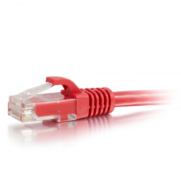 C2G 50812 networking cable Red 7.6 m Cat6a U/UTP (UTP)