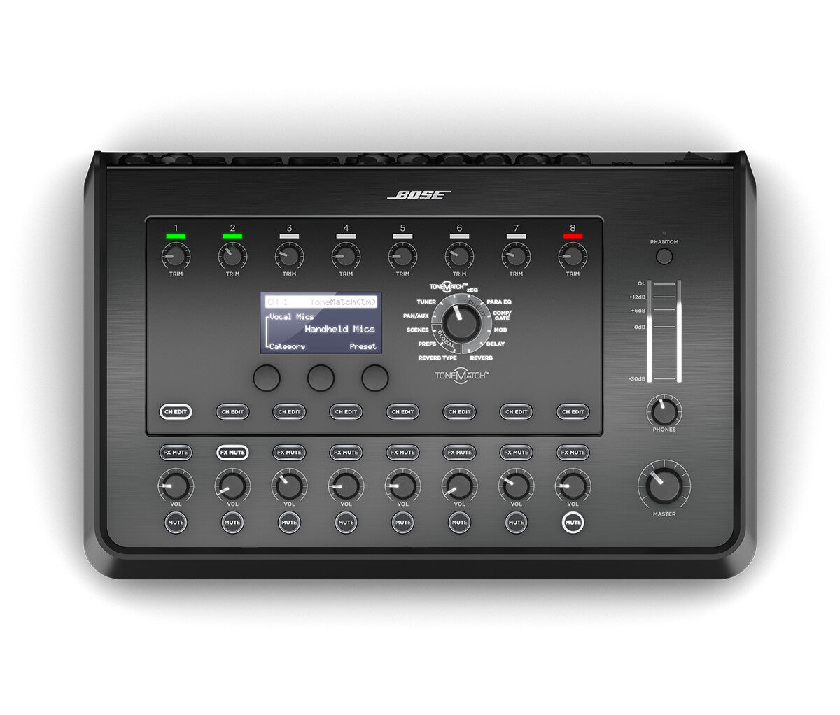 Bose T8S ToneMatch 8 channels