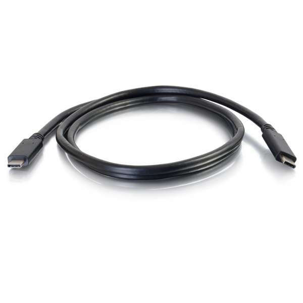 C2G 28848 USB cable 1 m USB 3.2 Gen 2 (3.1 Gen 2) USB C Black