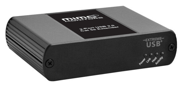 Mimo Monitors USB-102-NA AV extender Black
