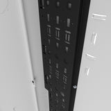 Middle Atlantic VWM Series Back Pan for Solid Door, 42" High x 16" Deep - White