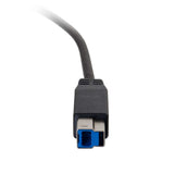 C2G 3ft (0.9m) USB 3.0 (USB 3.2 Gen 1 (5Gbps) USB-C to USB-B Cable M/M - Black