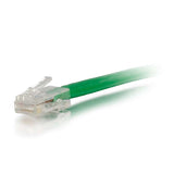 C2G 6" Cat6 networking cable Green 0.15 m U/UTP (UTP)
