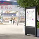 Chief ImpactTM 55 Inch Outdoor Portrait Kiosk, Samsung OHF/A Series