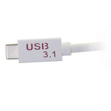 C2G USB-C® to VGA Video Adapter Converter - White