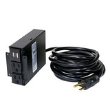 WIREMOLD TBUSBKIT socket-outlet 2x USB Black