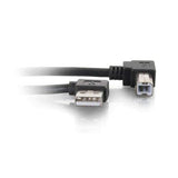 C2G 28111 USB cable USB 2.0 3 m USB A USB B Black