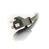 C2G 6ft (1.8m) 16 AWG 1-to-2 Power Cord Splitter (1 NEMA 5-15P to 2 NEMA 5-15R)
