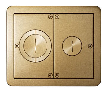 WIREMOLD FPFFTCBS socket-outlet Gold