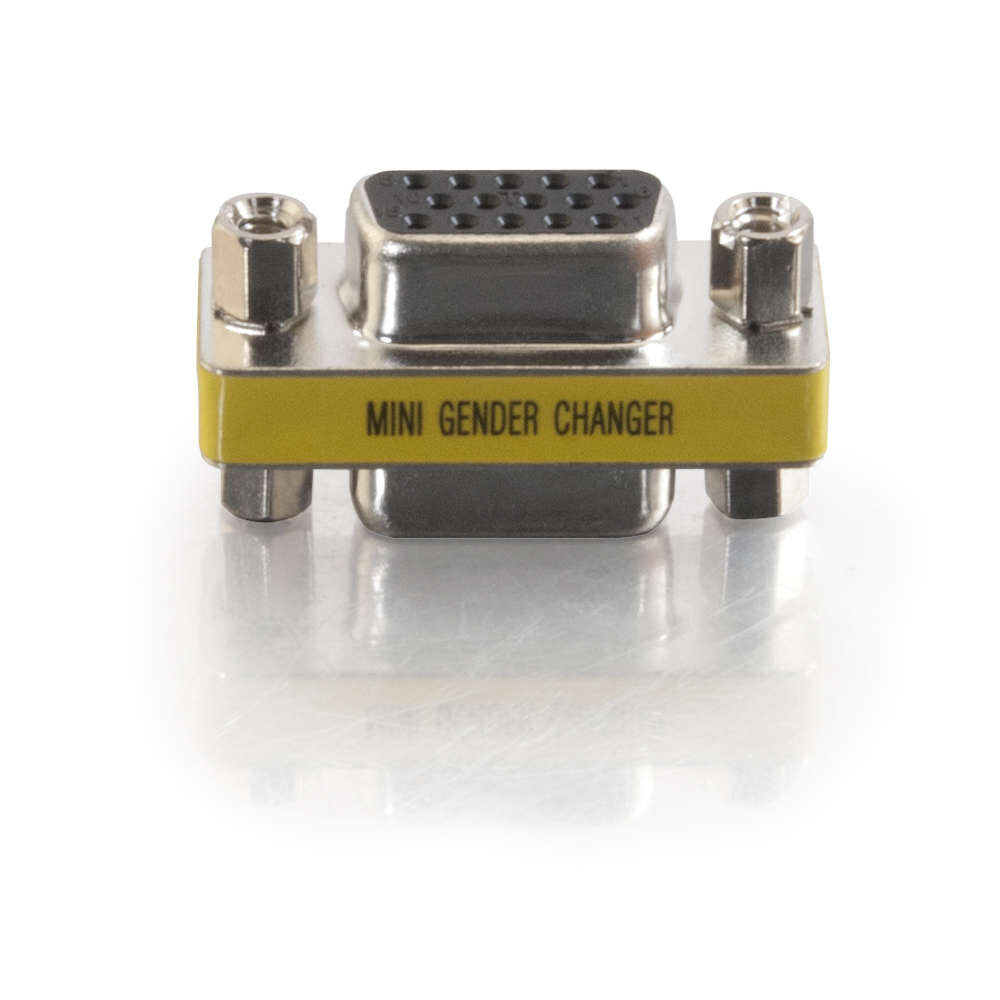 C2G HD15 VGA F/F Mini Gender Changer (Coupler)