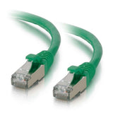 C2G 14ft Cat6 networking cable Green 4.27 m S/UTP (STP)