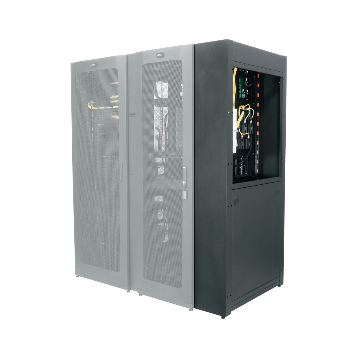 Middle Atlantic 45 RU SNE Series Cable Chase, 36 Inches Deep