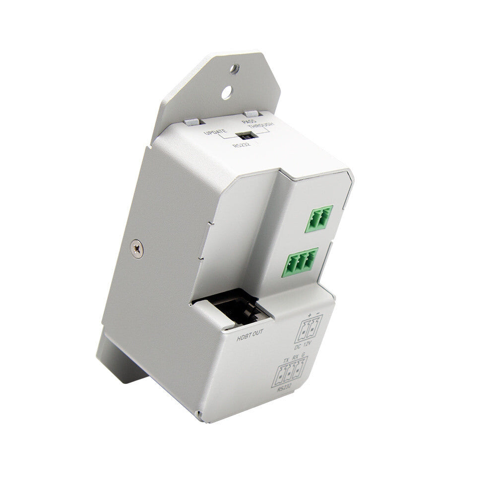 C2G Dual HDMI HDBaseT + RS232 over Cat Extender Single Gang Wall Plate Transmitter - 4K 60Hz
