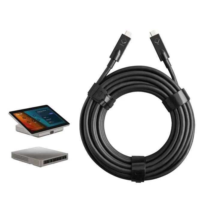 Viewsonic MCB-RS-C10 USB cable USB 3.2 Gen 1 (3.1 Gen 1) 10 m USB C Black