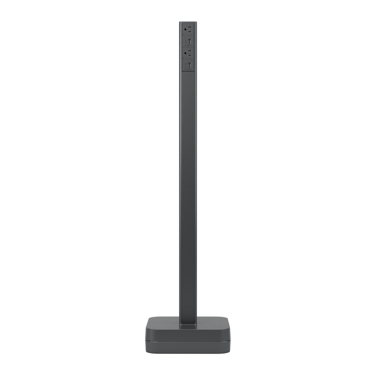WIREMOLD P4HUHUGR socket-outlet 2x Type B + USB Type A + USB Type-C Graphite
